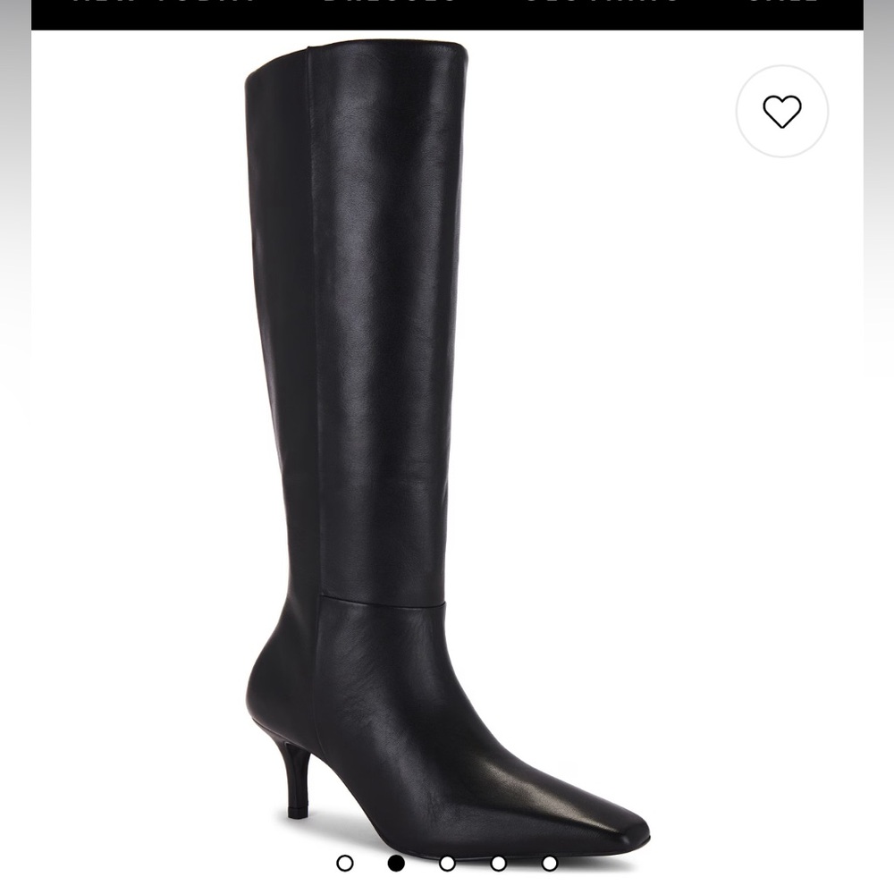 RAYE Black Heeled Boots - revolve